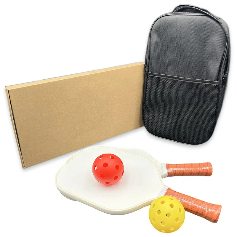 USAPA Custom Fiberglass Pickleball Racket and Ball Pickleball Paddle
