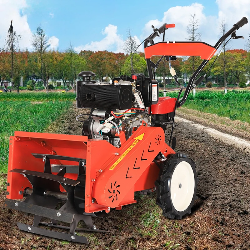 Mini Gasoline Weeding Machine for Farming Weed Rolling Mower Machine