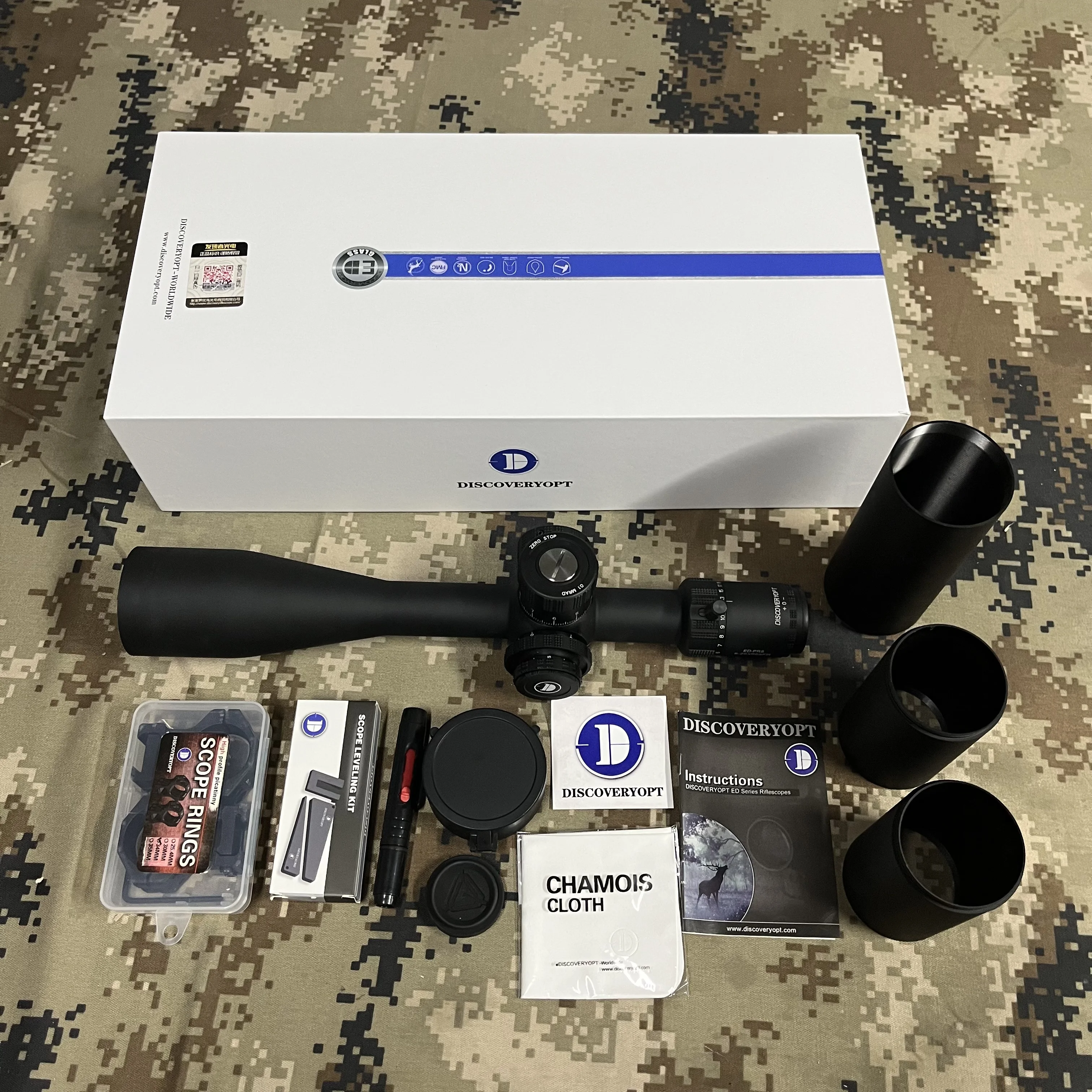 Best Price Guarantee for Discovery Optics ED-PRS 5-25X56SFIR