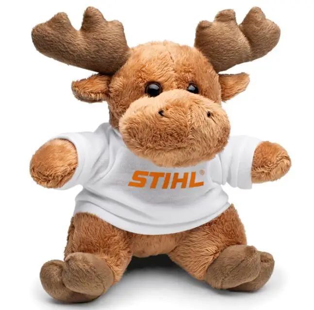plush christmas moose