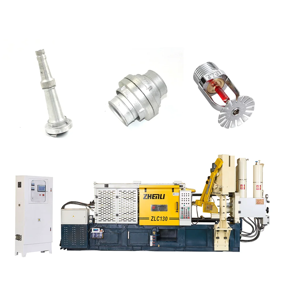 130Ton Automatic Aluminium Die Casting Machine Small Metal Cast Aluminum Machine for Firefighting Accessories