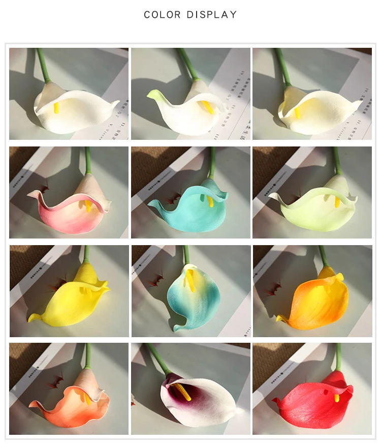 Wholesale Prices Single Flower Small Artificial Calla Lily Flowers For