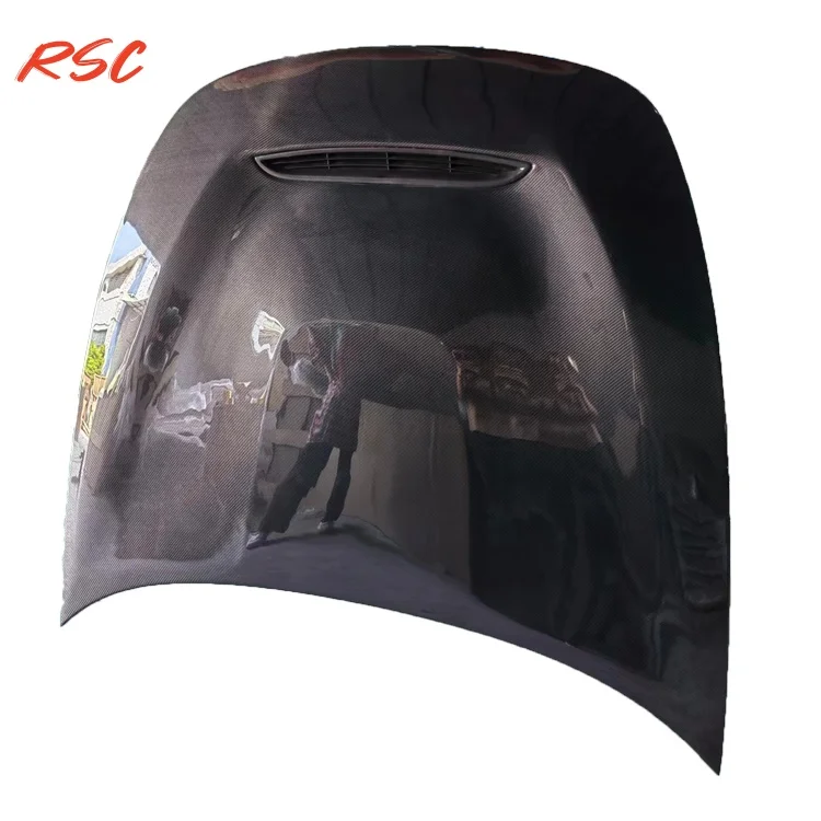 Carbon Fiber GTS Hood Bonnet For Kia Stinger Carbon Front Engine Hood