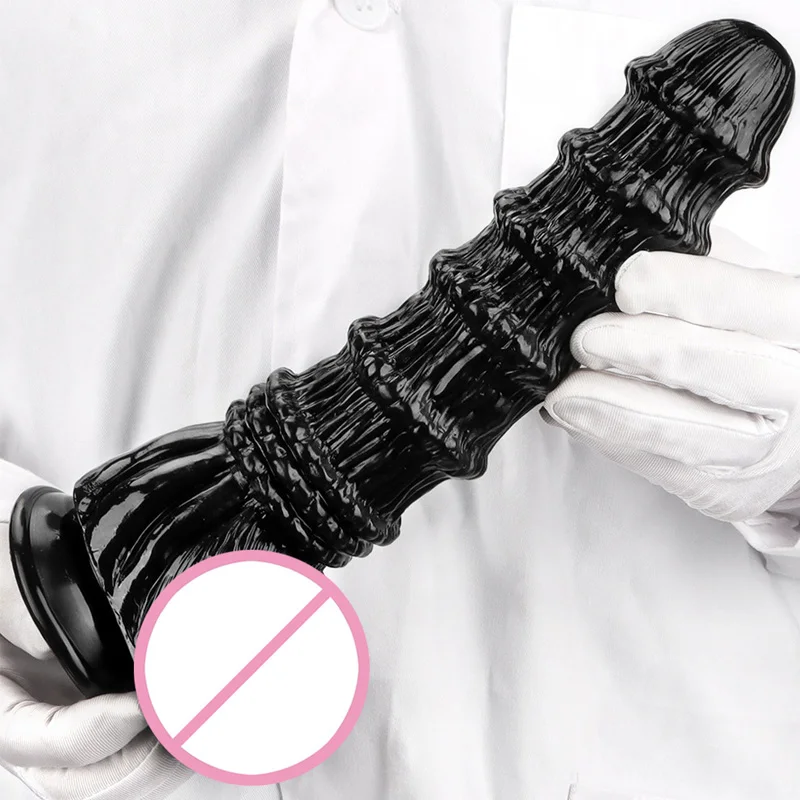 Delove Analplug aus Silikon, Arsch Plug Analtrainer, Groe  Analsex-Spielzeuge, Tentakel-Dildo, Realistischer Riesendildo fr Erwachsene