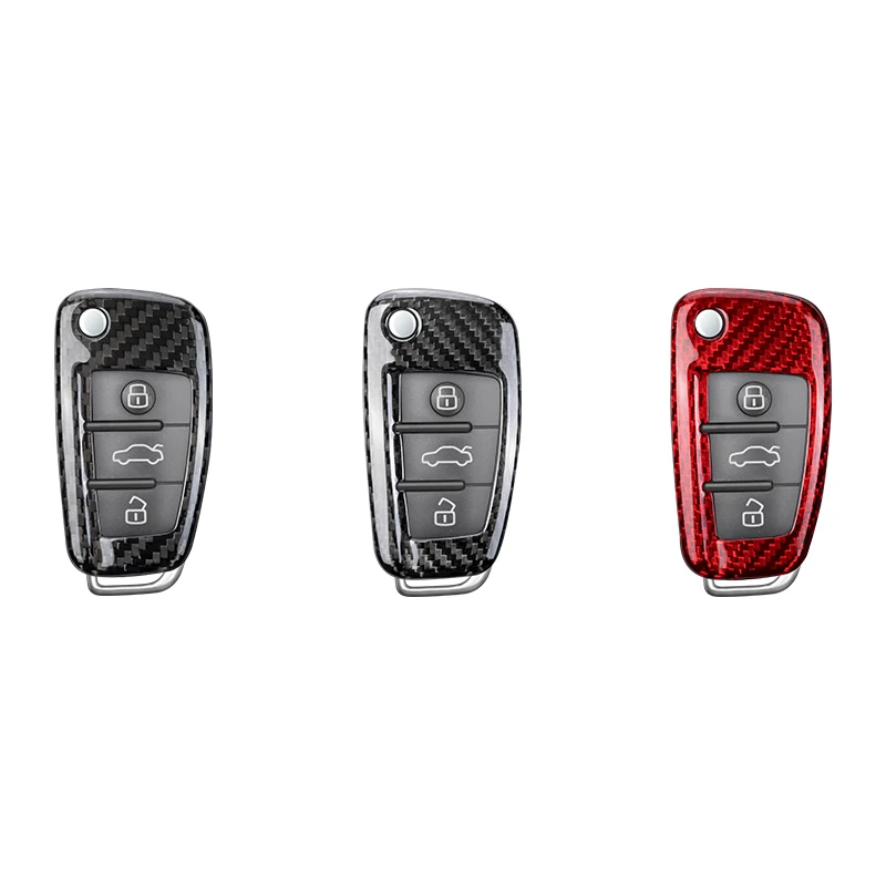 T-carbon Carbon fiber modification of steering wheel paddle shift fit for Audi A4 A6 A8 A7 TT TTS RS7 RS3 R8 shift paddle