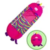 Unicorno rosso rosa