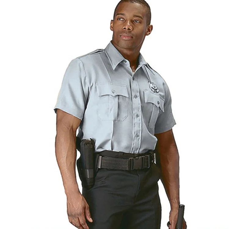 High Quality Custom Design Top Sell Uniform Workwear Security Uniforms Shirts