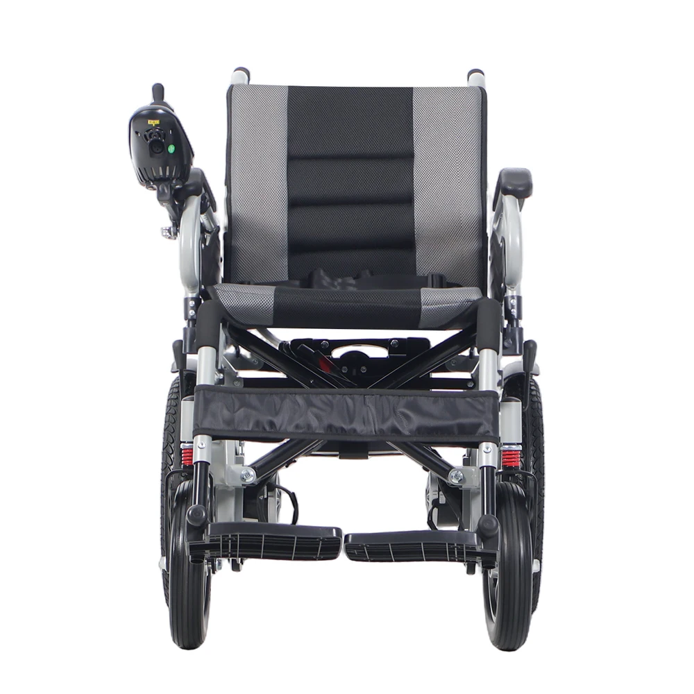 JJW-500131 Carbon Steel Folding Electric Wheelchair