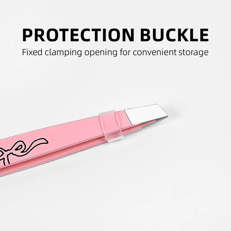 Customized Packaging Eyebrow Lash Tweezers with Tight Clip New Design Fiber Tip for Facial Hair Removal and Lash Extension Hdb412233b0a44d518f24d067f49a0f15d