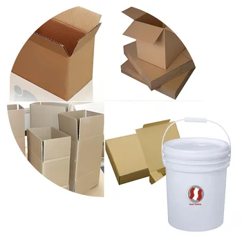 Popular Water Based Acrylic Adhesive Glue for Box and Paper Making acrylic polymer in primary form
