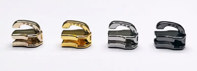 YKK Zipper Top Stop and Bottom Stop Silver Metal 03 05 08 10 Antique Brass Excella Gold Slider for Bag STOPPER