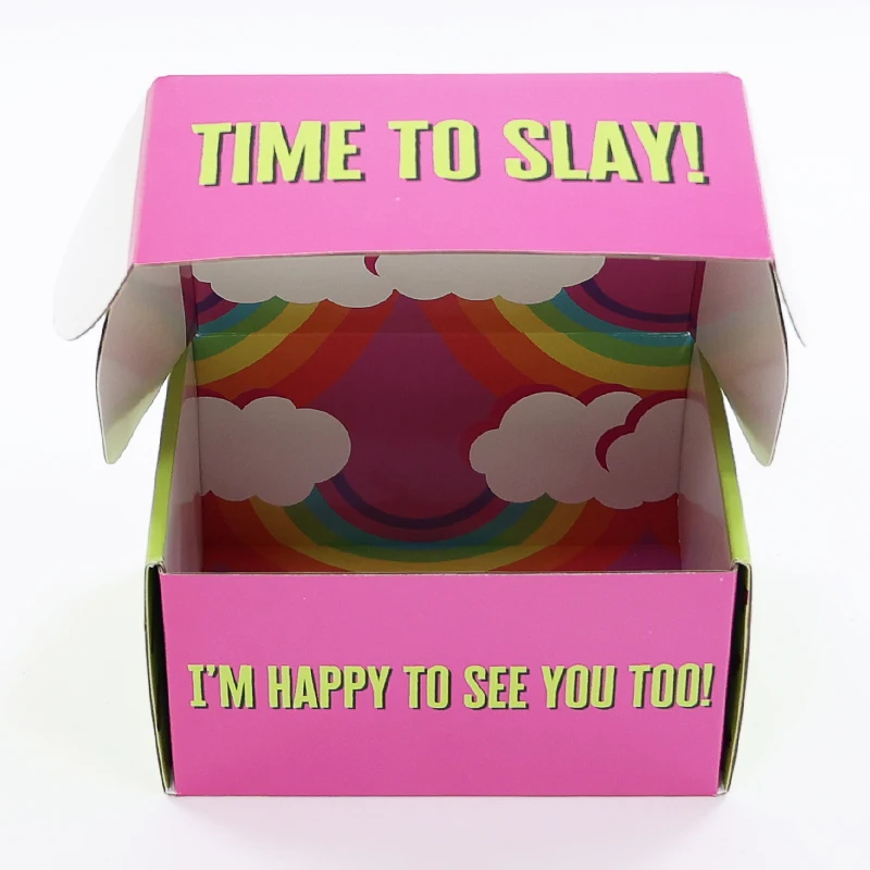 China Custom Full Color Printed Square Small Skin Care Products Foldable Cardboard Paper Bath Bomb Packaging Box