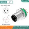M12-A-4P macho M12*1.0