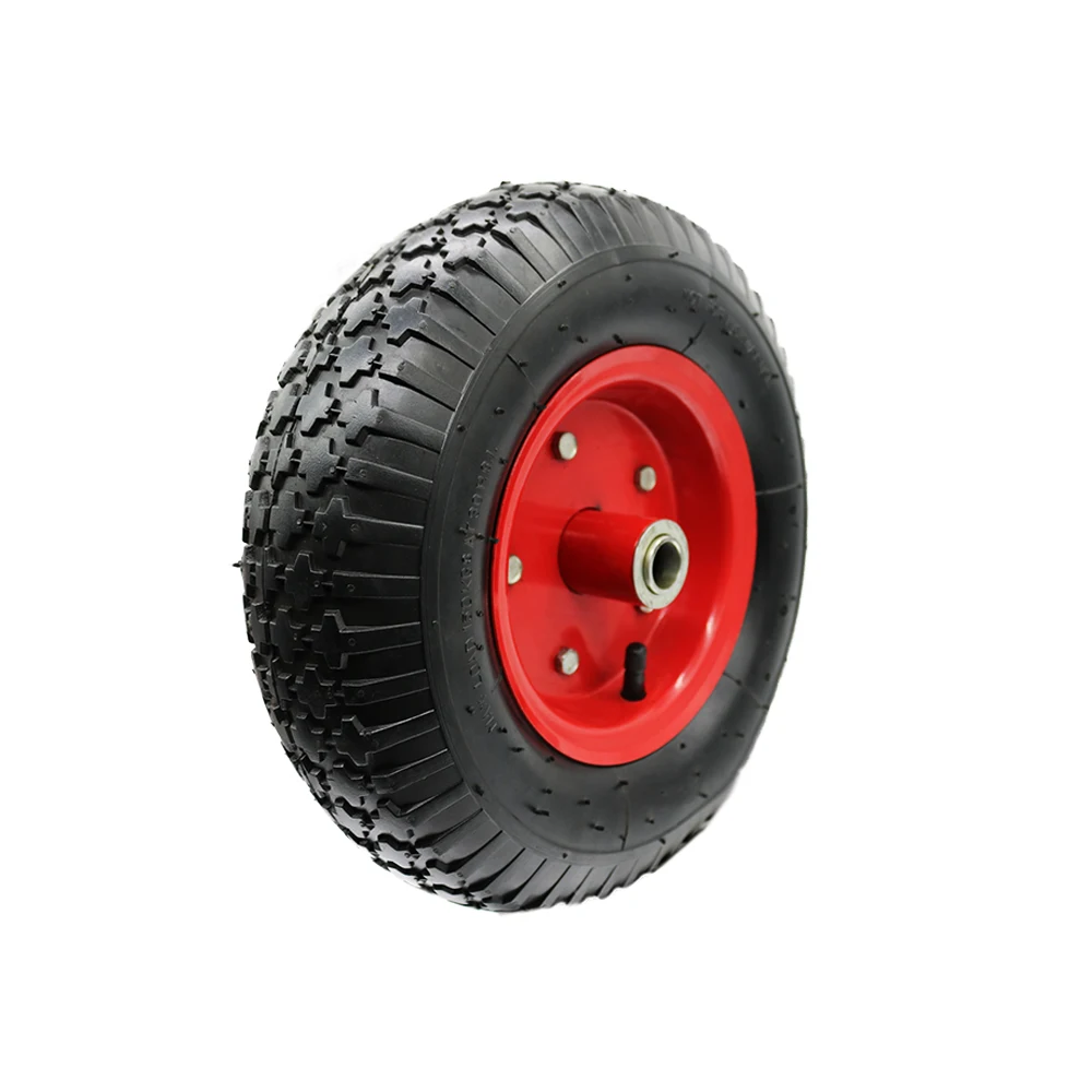 sell well new type flat free tyre barrow tire garden cart wheel