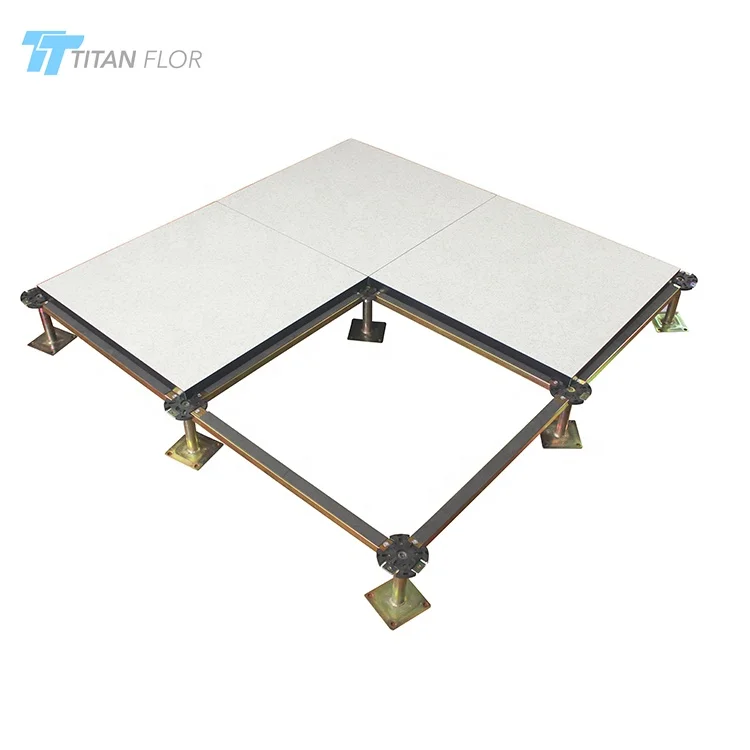 FS1000 Popular Type Antistatic HPL Finish Steel Raised Access Floor for Data Center