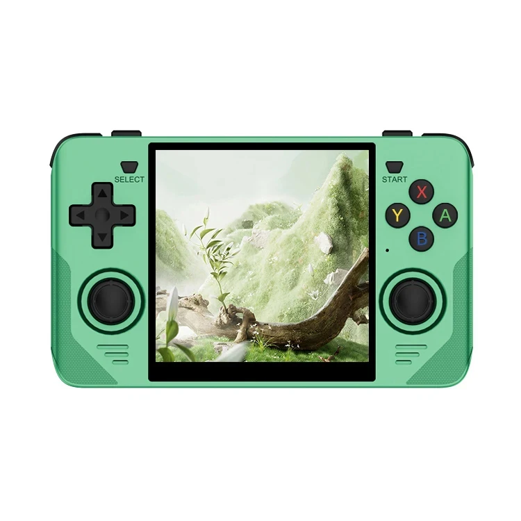 POWKIDDY RGB30 Mini Portable Retro Handheld Game Console, 4-Inch