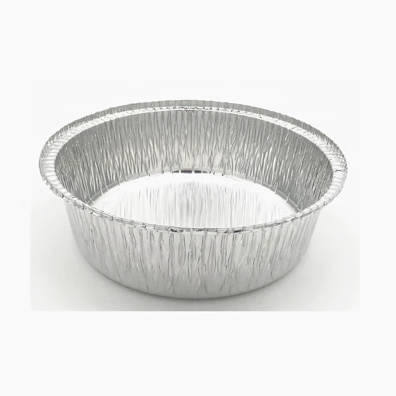 YC91 131oz Panela Descartável em Folha de Alumínio Grau Alimentício Tamanho Grande 3900ml Tigela para Fondue Hot Pot Restaurantes do Oriente Médio Cor Prateada