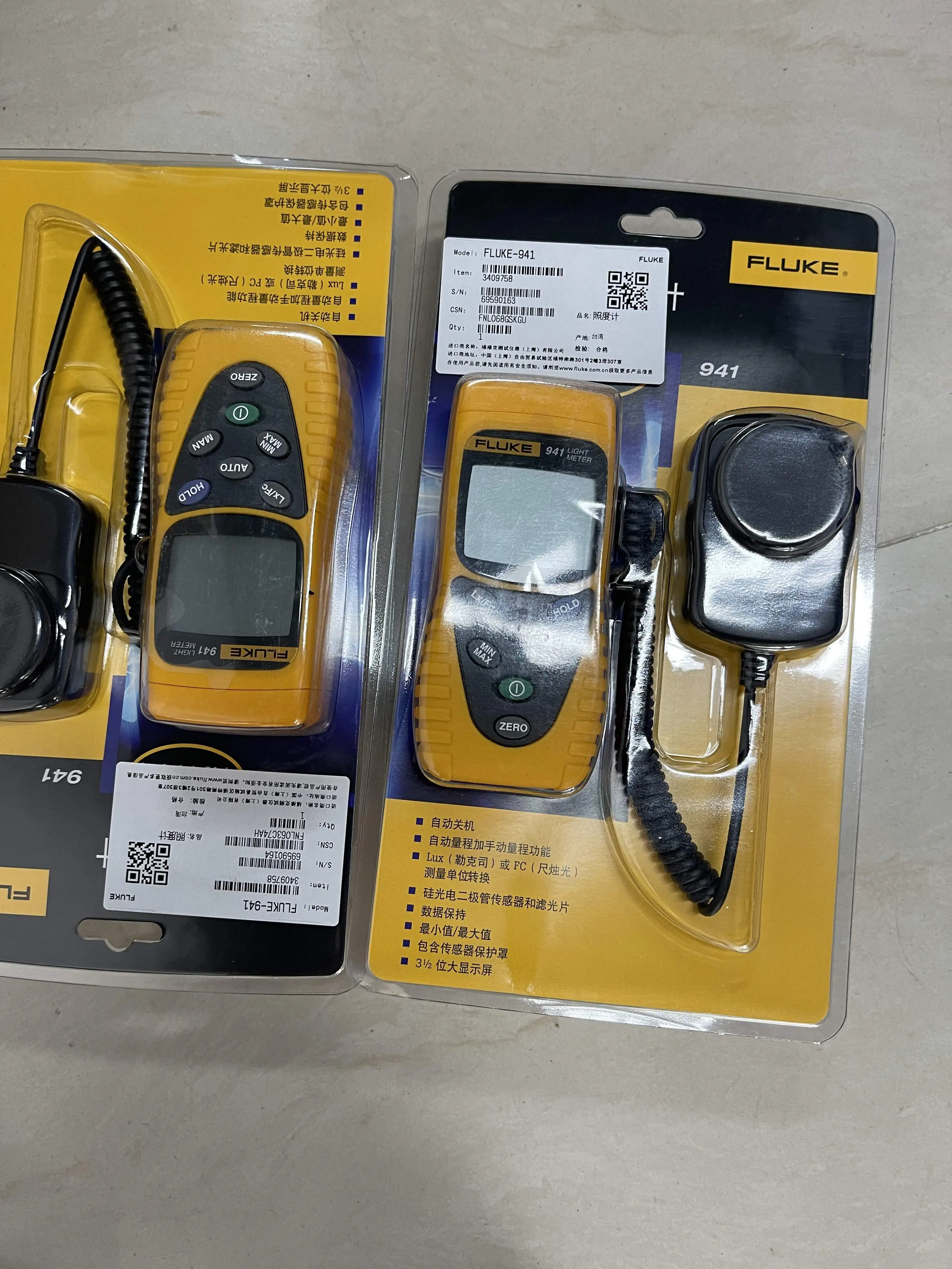 Fluke Light Meter Fluke-941 Fluke Light Meter Fluke-941