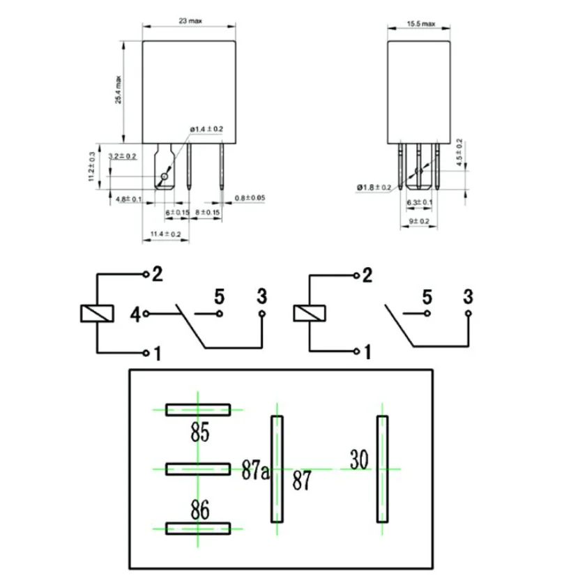 Automotive 12v 40a 4 Pin Relay Long Life Time Delay Automotive Relays For Car Buy Auto Relays