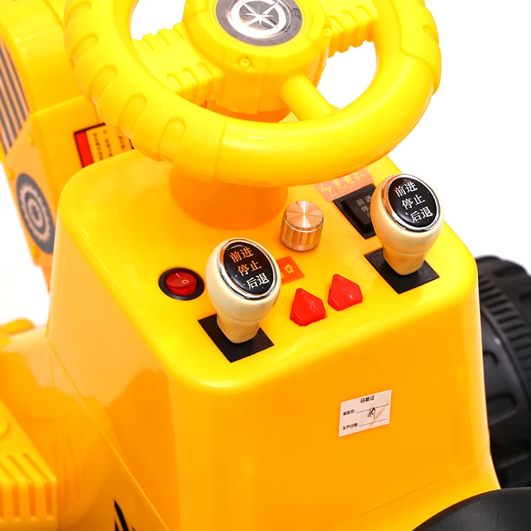 Latest 6V Rechargeable Ride-on Cars for Kids Excavator and