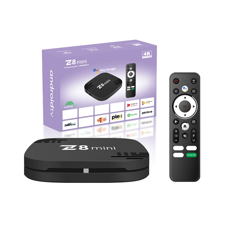 2025 Factory Z8 MINI HI3798 Smart Tv Box 2GB 16GB Android 14 4K