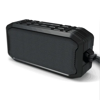 Portable 1200mAh Strong Deep Bass HIFI 360 degrees Surround Stereo Sound BT Waterproof Wireless Speaker for Play Music
