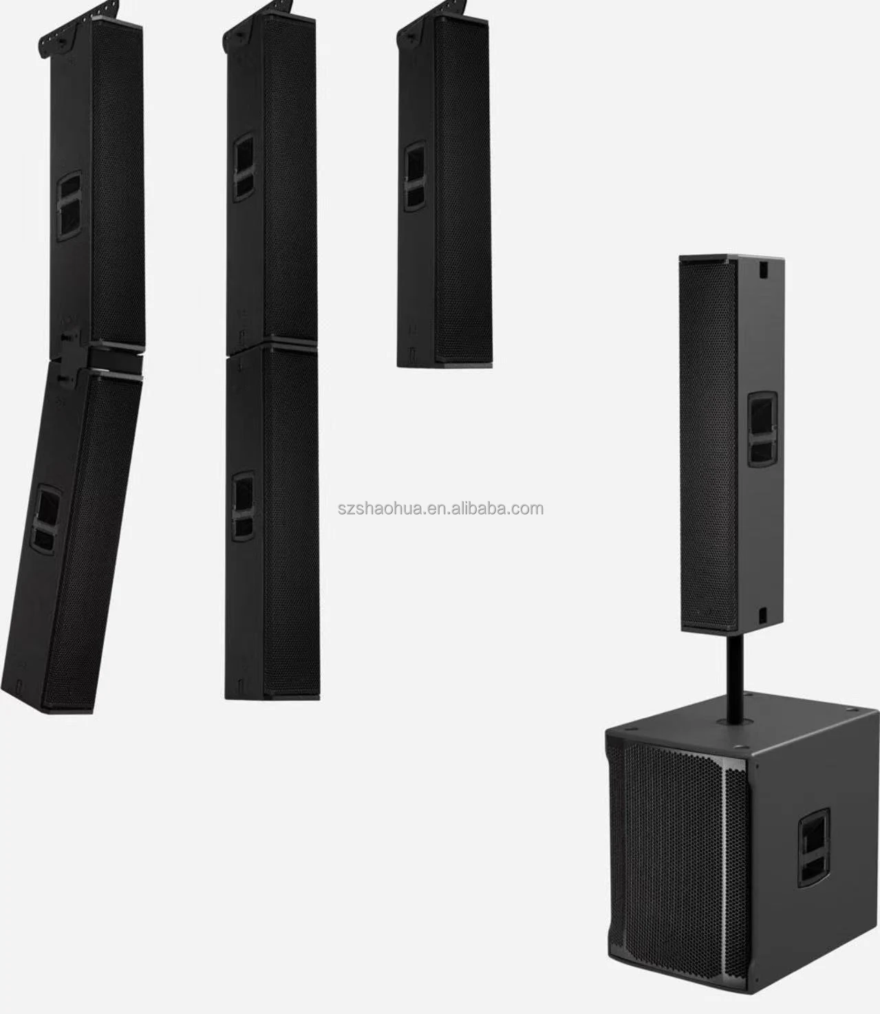 NXL 24-A MK2 Active Column Speaker 2100W Power 132db SPL