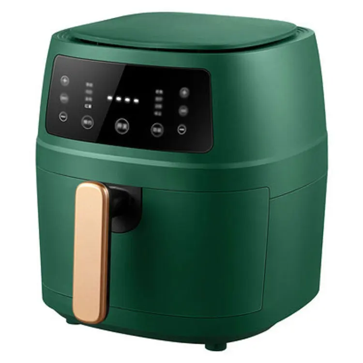 Support Oem 8l 2400w 2022 Smart Touch Screen Pink Custom Oil Free Electric  Deep Fryer Hot Air Fryer - Buy Hot Sale Digital Custom No Oil Free Green