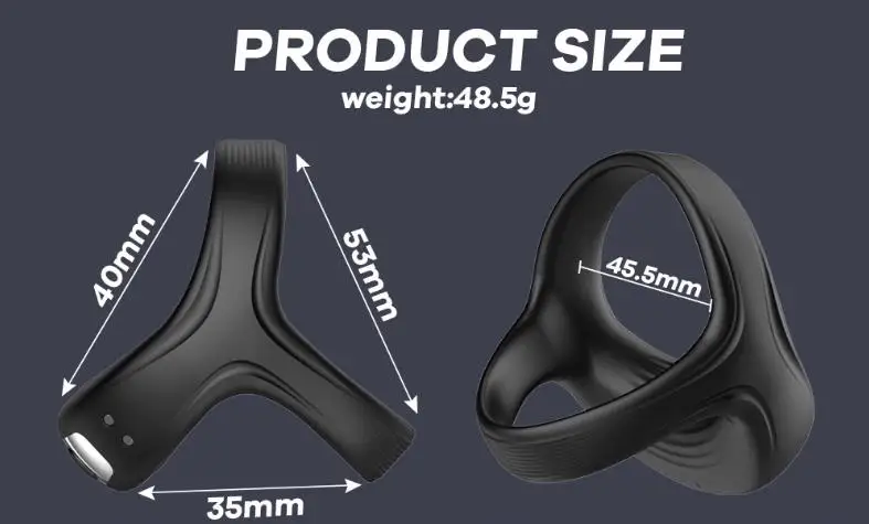 Cock Ring Delay Ejaculation Sex Toys For Men Male