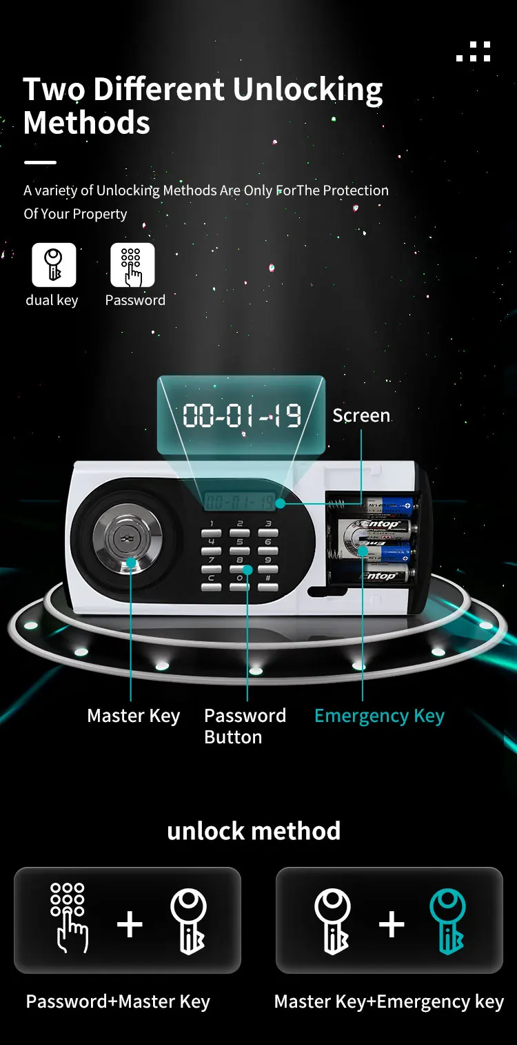 CEQSAFE China 2 Hours Resistant Safe Box Security Deposit Fireproof Safe supplier