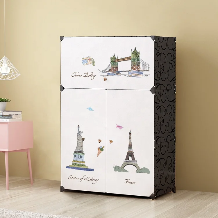 Good Quality Home Plastic Shoe Cupboard Storage Cabinet Fashion Style  Portable Shoe Rack