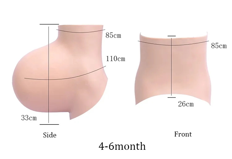 Factory Sale Custom Reality Pregnancy Fake Belly Realistic Artificial