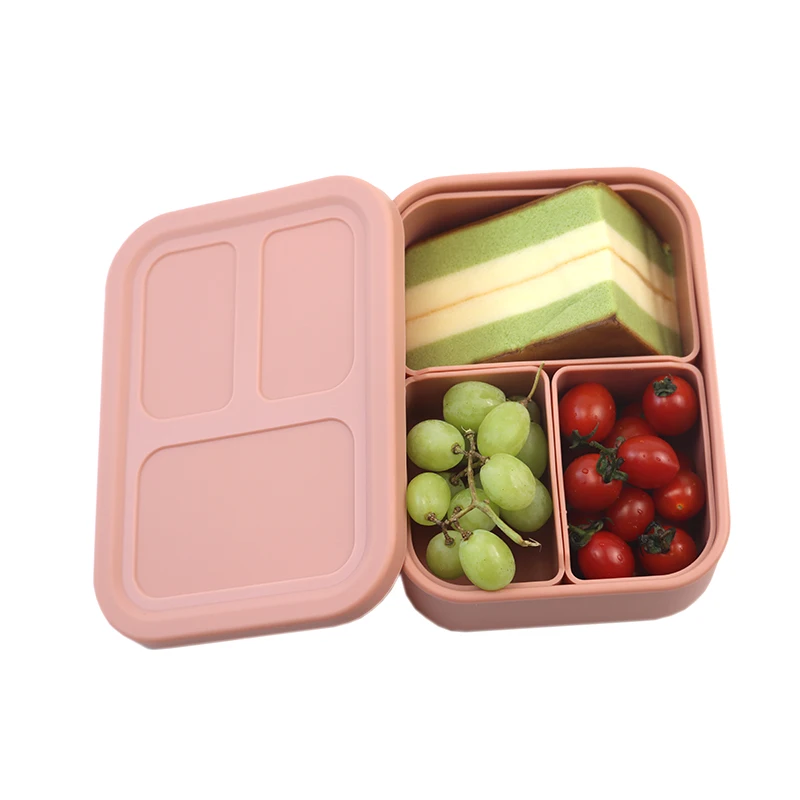 Bpa Free Three Compartments Individual Compartment Microwave Safe Most Selling Product Lunch Box for Kid