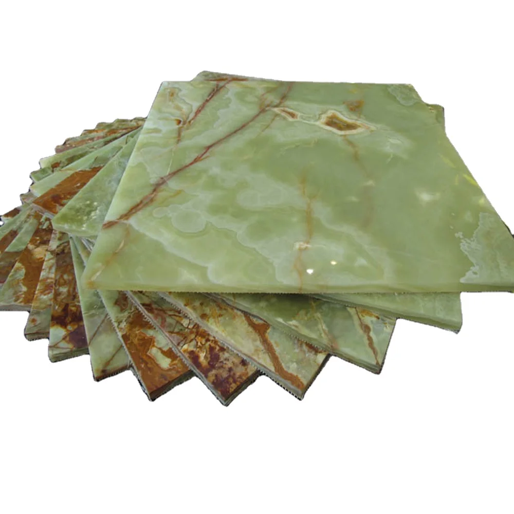 Onyx Marble Tiles for Sale Cheap Light Green Industrial Stone Tiles Flooring Tiles Ceramics Tiles Porcelain Tiles Apartment