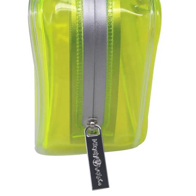 Holographic Waterproof Transparent Pvc Bag Custom Travel Make Up Pvc