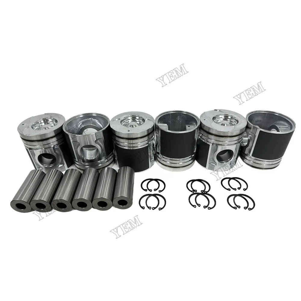 Piston Kit Suitable for Doosan / for Develon DE08 Engine Parts China Manufacturer 3