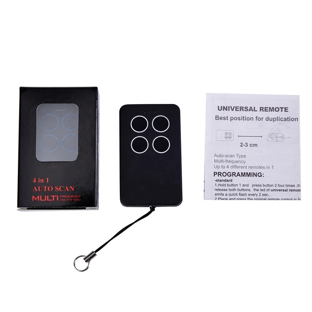 Универсальный пульт дистанционного управления гаражными дверями, 280-868 МГц