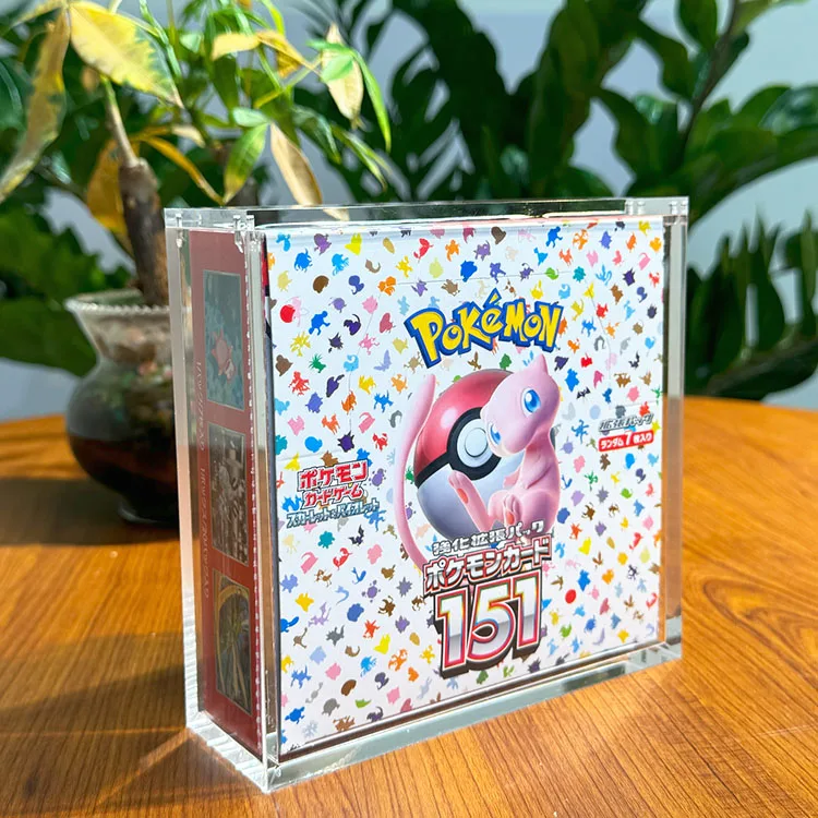 Pokemon Acrylic Display Case - UV Protection & Durability