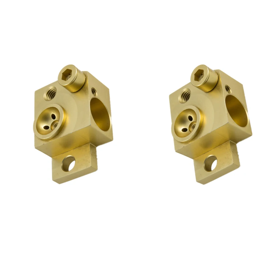 High Precision Customized CNC Machining Brass Copper Parts With Gloss Polished Lathe Precision Machi