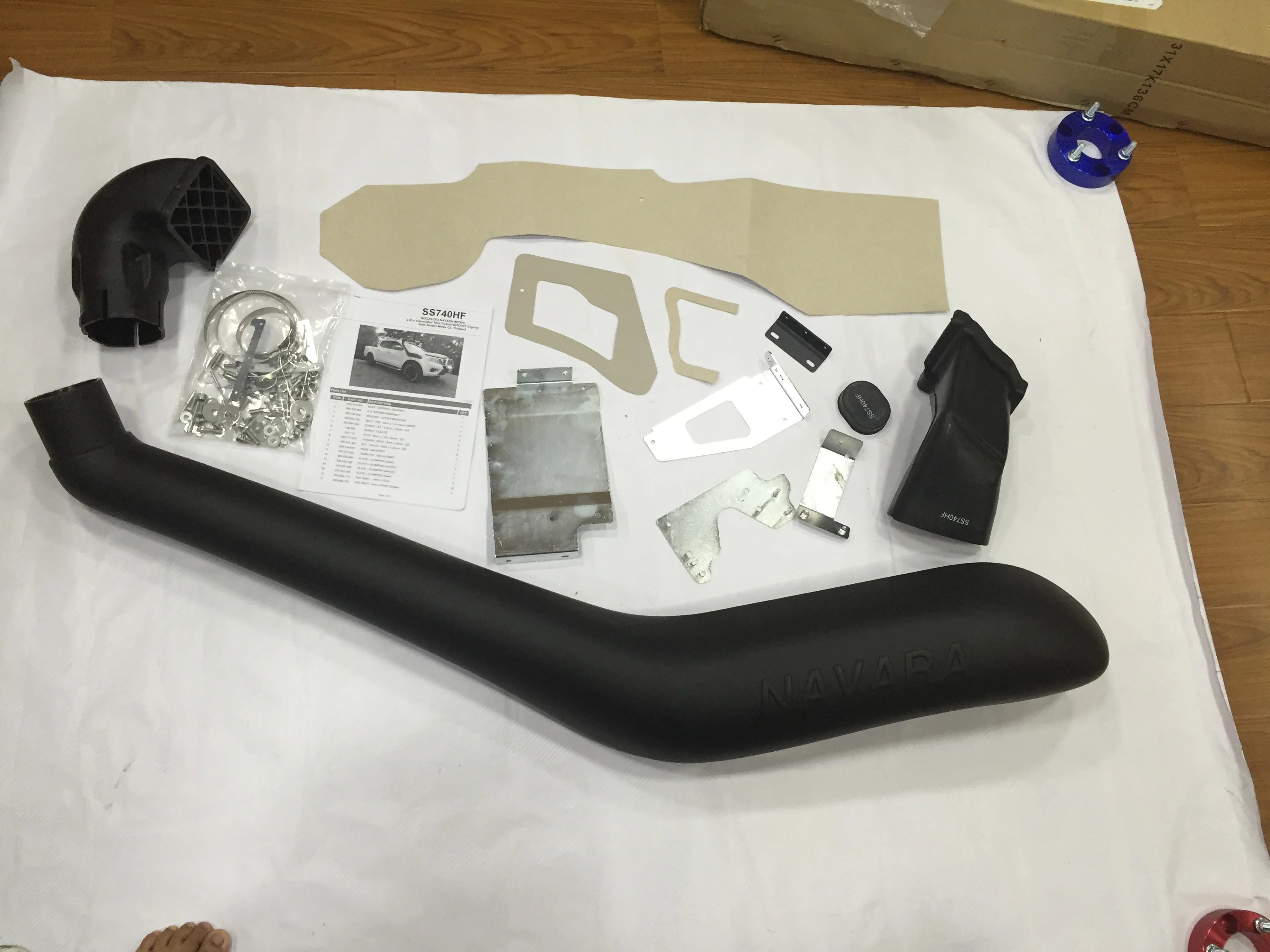 4x4 Snorkel For Navara D23 Np300 St Stx 2015+ 2.8l Turbo Right Side