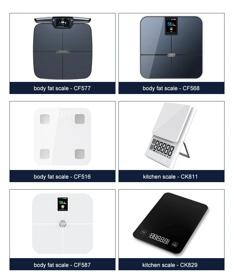 Unique Body Digital Scale Custom Report Print Body Fat Scales Digital Personal 8 Electrodes Smart Body Digital Scale With App