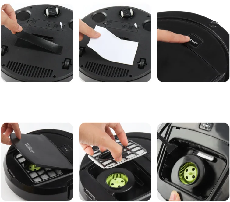 Intelligent Sweeping Robot Automatic Charging Household Floor Vacuum Cleaner for Dust Garbage