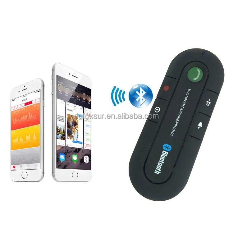Hands Free Bt Car Kit Fm Wireless Bt Speaker Phone Mp3 Music Player ...