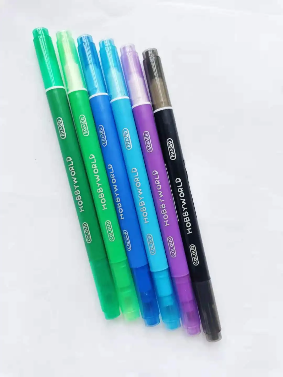 Новый дизайн стираемая двойная головка маркеры Маркеры Ручка флуоресцентная ручка для школы и
