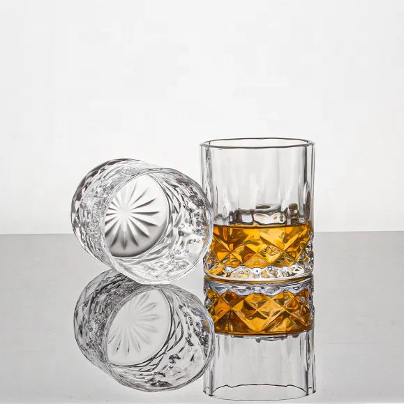 300ml 10oz Liquor Drinking Cup Lead Free Drinking Whiskey Diamond ...