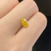 Poire jaune vif fantaisie VVS2