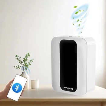 APP Control Wall-Mounted Waterless Oil Diffuser for Bluetooth Mode Aroma Scent Diffuser Machine Eco-Friendly for Home Hotels