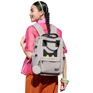 NOXXON Customized Camping Backpack Notebook Backpack Casual Cat Printed Pattern Backpack School Bags with Coin Purse for College