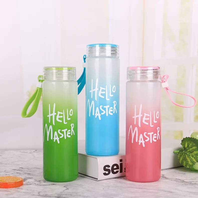 Best Sell Travel Water Glass Bottle Wholesale Single Layer Glass Tea ...