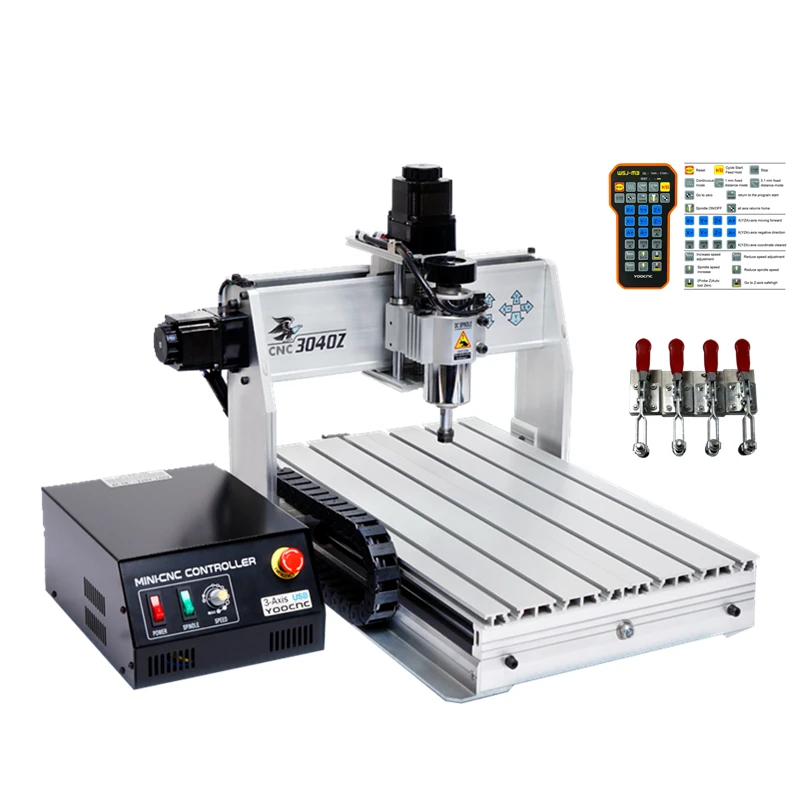 Super Accurate 3040 ZDQ CNC Router Machine | 3 Axis Control for
